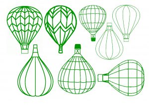 Hot Air Balloon Mobile Designs.