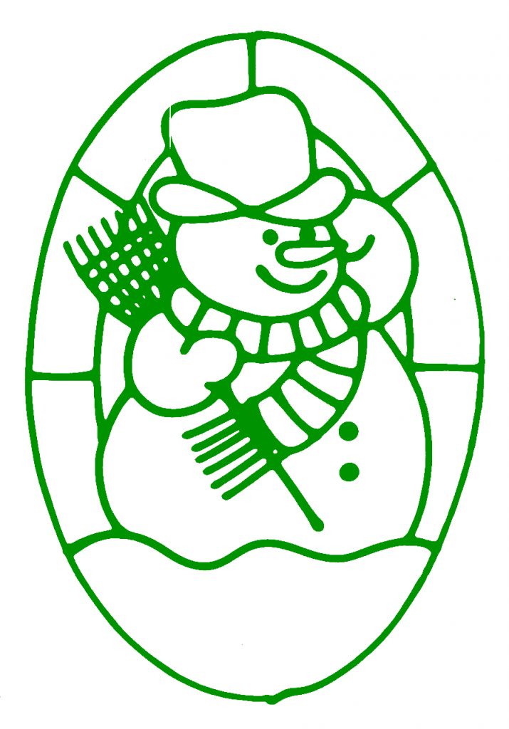 Christmas Glass Painting Designs