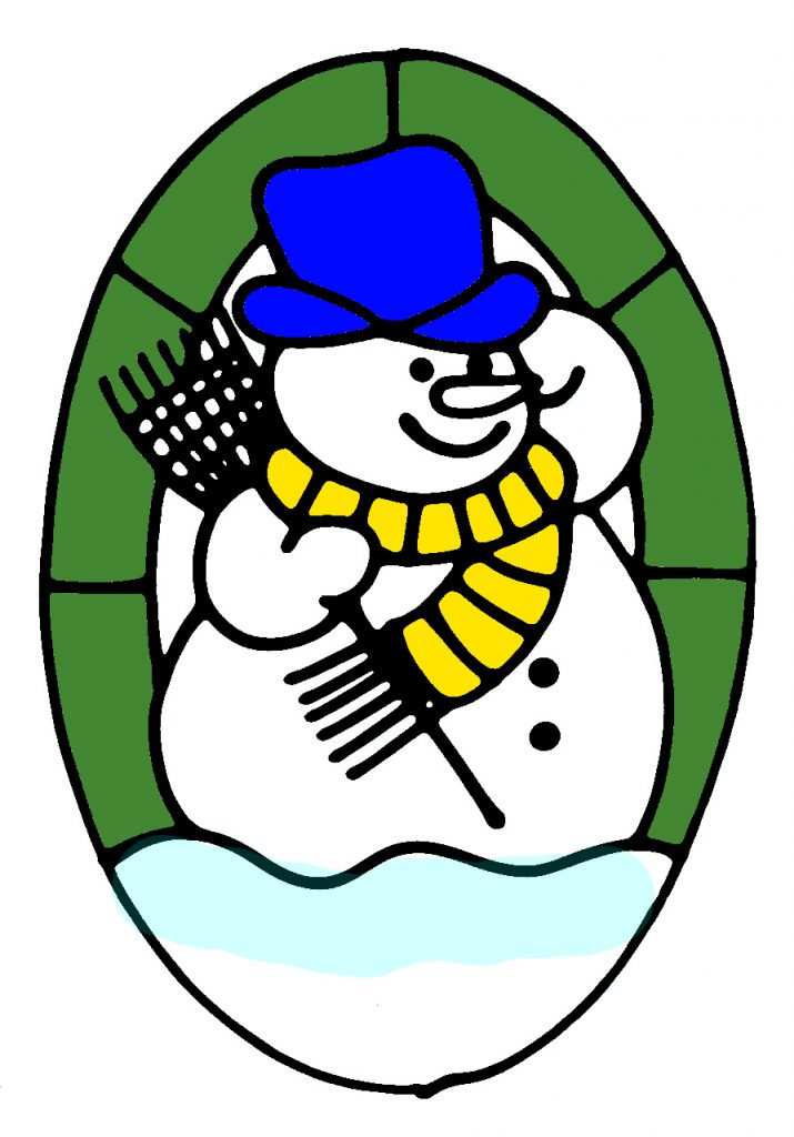 Christmas Glass Painting Designs