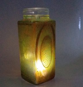 Decorating Jam Jars and Mason Jars. Technique 4.