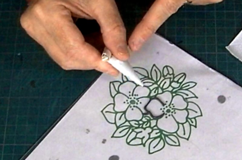 Lesson 7. Advanced Outlining for Glass Painters.